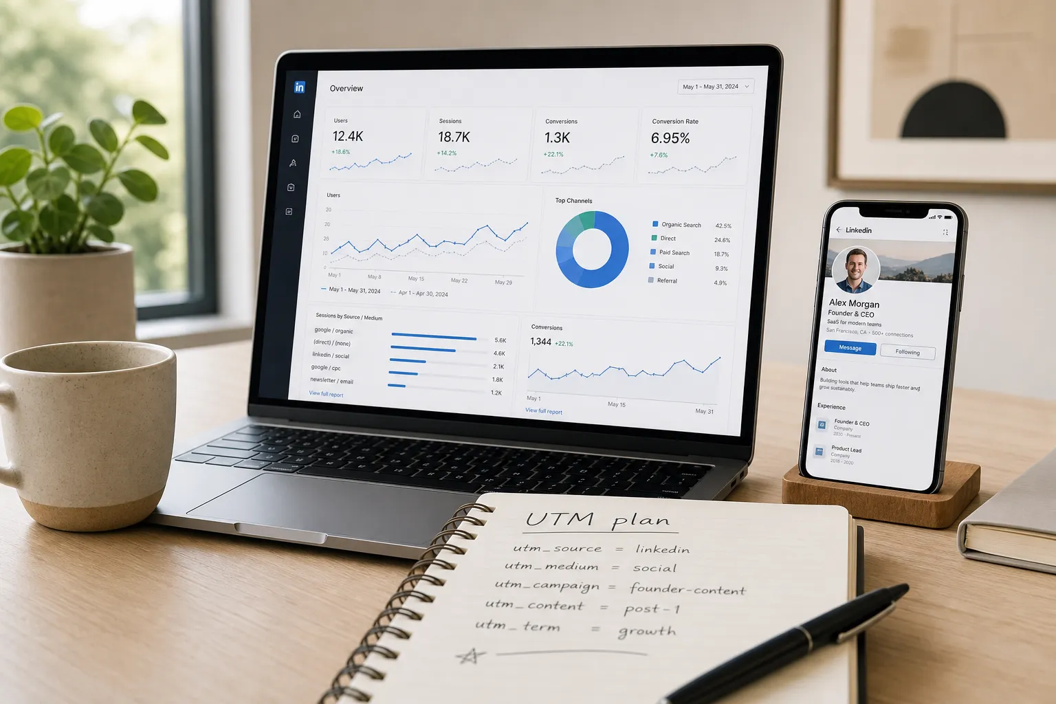LinkedIn Attribution That Works: UTMs, CRM, Reporting