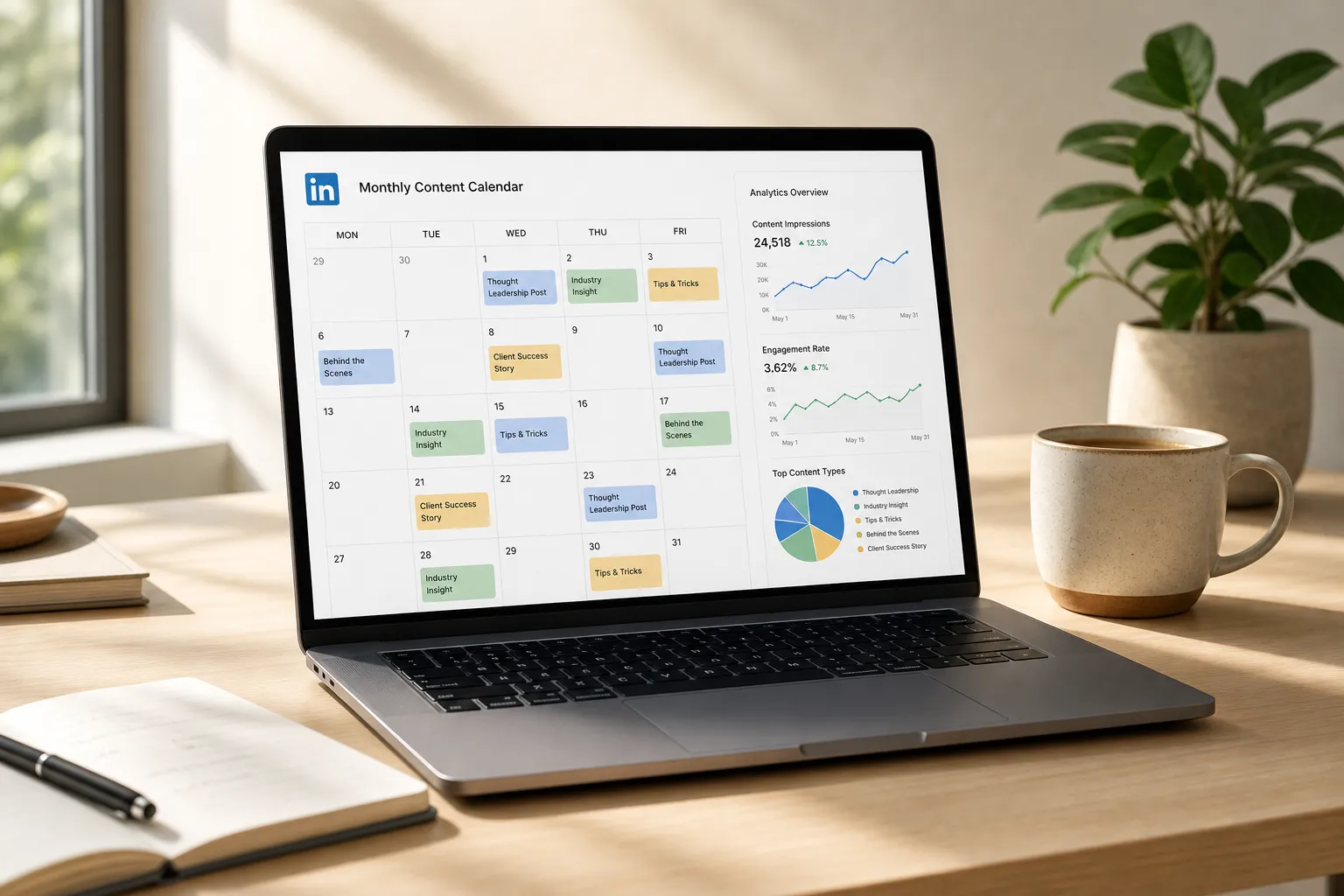 LinkedIn Content Automation: Pillars, Prompts, QA, and Leads